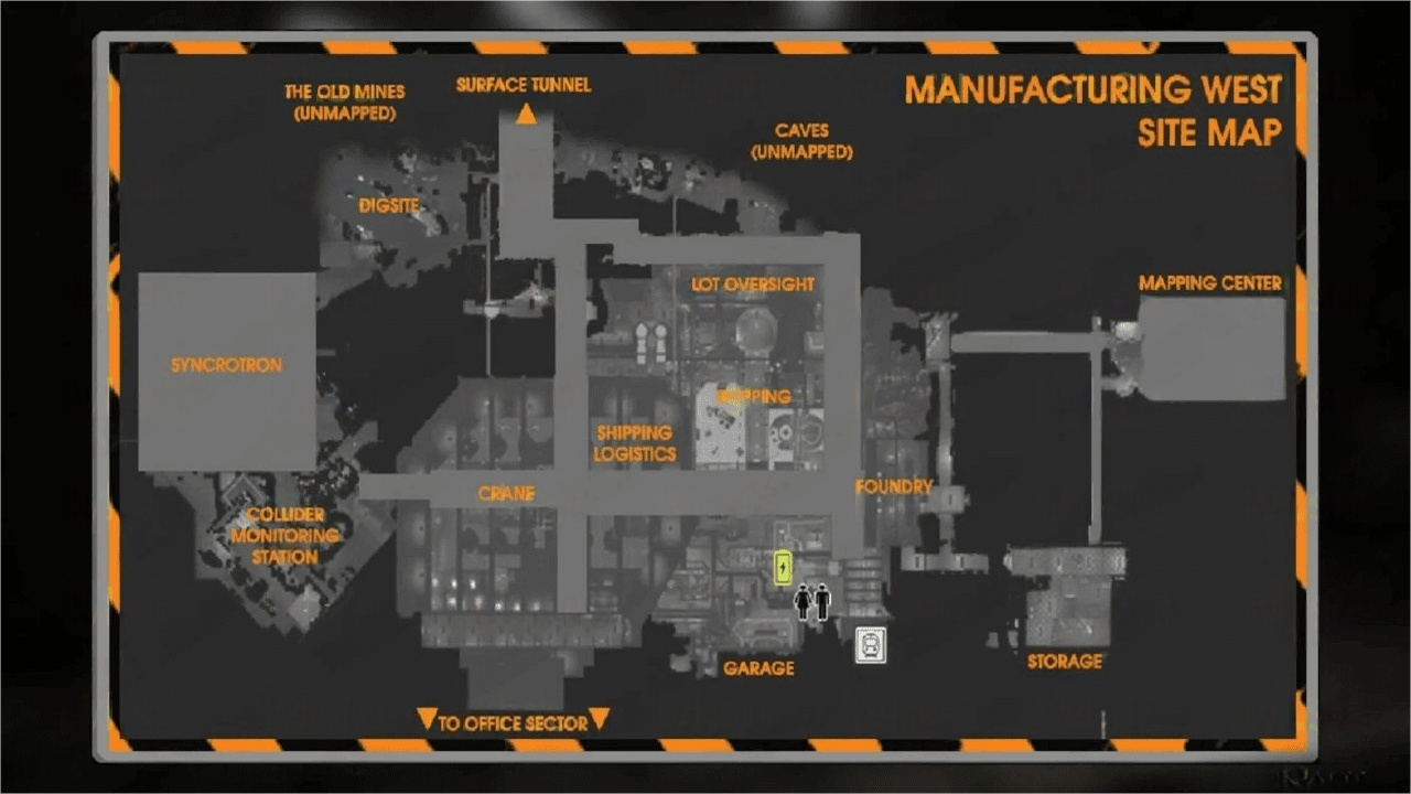 Manufacturing West Map